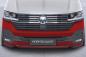 Preview: CSR Frontspoiler | Cup-Spoilerlippe mit ABE für VW T6.1 Bus CSL464-L Lackierung erforderlich (schwarz matt)