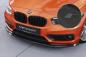 Preview: CSR Frontspoiler | Cup-Spoilerlippe mit ABE für BMW 1er F20/F21 LCI CSL473-S schwarz matt strukturiert (keine Lackierung erforderlich)