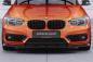 Preview: CSR Frontspoiler | Cup-Spoilerlippe mit ABE für BMW 1er F20/F21 LCI CSL473-L schwarz matt (Lackierung erforderlich)