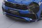 Preview: CSR Frontspoiler | Cup-Spoilerlippe mit ABE für VW Tiguan II (Typ AD1) R-Line CSL475-C Carbon Look Hochglanz (keine Lackierung erforderlich)