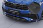 Preview: CSR Frontspoiler | Cup-Spoilerlippe mit ABE für VW Tiguan II (Typ AD1) R-Line CSL475-L schwarz matt (Lackierung erforderlich)