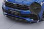 Preview: CSR Frontspoiler | Cup-Spoilerlippe mit ABE für VW Tiguan II (Typ AD1) R-Line CSL475-M Carbon Look matt strukturiert (keine Lackierung erforderlich)