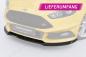 Preview: CSR Frontspoiler | Cup-Spoilerlippe mit ABE für Ford Focus MK3 ST Turnier CSL476-L schwarz matt (Lackierung erforderlich)