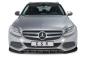 Preview: CSR Frontspoiler | Cup-Spoilerlippe mit ABE für Mercedes-Benz C-Klasse 205 CSL482-L schwarz matt (Lackierung erforderlich)