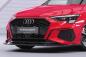 Preview: CSR Frontspoiler | Cup-Spoilerlippe mit ABE für Audi A3 8Y S-Line / S3 8Y CSL483-L schwarz matt (Lackierung erforderlich)