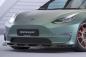 Preview: CSR Frontspoiler | Cup-Spoilerlippe mit ABE für Tesla Model 3 CSL484-C Carbon Look glänzend (keine Lackierung erforderlich)