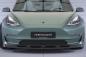 Preview: CSR Frontspoiler | Cup-Spoilerlippe mit ABE für Tesla Model 3 CSL484-C Carbon Look glänzend (keine Lackierung erforderlich)