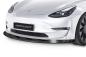 Preview: CSR Frontspoiler | Cup-Spoilerlippe mit ABE für Tesla Model 3 CSL484-C Carbon Look glänzend (keine Lackierung erforderlich)