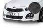 Preview: CSR Frontspoiler | Cup-Spoilerlippe mit ABE für KIA Ceed (JD) GT-Line CSL489-L schwarz matt (Lackierung erforderlich)
