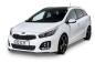 Preview: CSR Frontspoiler | Cup-Spoilerlippe mit ABE für KIA Ceed (JD) GT-Line CSL489-L schwarz matt (Lackierung erforderlich)
