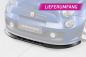 Preview: CSR Frontspoiler | Cup-Spoilerlippe mit ABE für Fiat 500 Abarth 595 CSL490-L schwarz matt (Lackierung erforderlich)