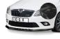 Preview: CSR Frontspoiler | Cup-Spoilerlippe mit ABE für Skoda Fabia 2 RS (Typ 5J) CSL493-G Glossy schwarz Hochglanz (keine Lackierung erforderlich)