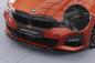 Preview: CSR Frontspoiler | Cup-Spoilerlippe mit ABE für BMW 3er (G20 / G21) CSL496-G Glossy schwarz Hochglanz (keine Lackierung erforderlich)