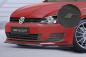Preview: CSR Frontspoiler | Cup-Spoilerlippe mit ABE für VW Golf 7 CSL500-S Strukturiert schwarz matt (keine Lackierung erforderlich)