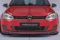 Preview: CSR Frontspoiler | Cup-Spoilerlippe mit ABE für VW Golf 7 CSL500-L Lackierung erforderlich (schwarz matt)