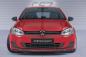 Preview: CSR Frontspoiler | Cup-Spoilerlippe mit ABE für VW Golf 7 CSL500-L Lackierung erforderlich (schwarz matt)
