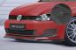 Preview: CSR Frontspoiler | Cup-Spoilerlippe mit ABE für VW Golf 7 CSL500-L Lackierung erforderlich (schwarz matt)