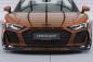 Preview: CSR Frontspoiler | Cup-Spoilerlippe mit ABE für Audi R8 (Typ 4S) CSL502-L schwarz matt (Lackierung erforderlich)