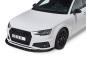 Preview: CSR Frontspoiler | Cup-Spoilerlippe mit ABE für Audi A4 B9 CSL503-C Carbon Look glänzend (keine Lackierung erforderlich)