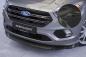 Preview: CSR Frontspoiler | Cup-Spoilerlippe mit ABE für Ford Kuga 2 CSL507-C Carbon Look Hochglanz (keine Lackierung erforderlich)