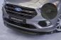 Preview: CSR Frontspoiler | Cup-Spoilerlippe mit ABE für Ford Kuga 2 CSL507-M Carbon Look matt strukturiert (keine Lackierung erforderlich)