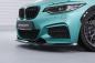 Preview: CSR Frontspoiler | Cup-Spoilerlippe mit ABE für BMW 2er (F22/F23) M-Paket CSL514-L schwarz matt (Lackierung erforderlich)