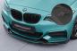 Preview: CSR Frontspoiler | Cup-Spoilerlippe mit ABE für BMW 2er (F22/F23) M-Paket CSL514-L schwarz matt (Lackierung erforderlich)