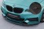 Preview: CSR Frontspoiler | Cup-Spoilerlippe mit ABE für BMW 2er (F22/F23) M-Paket CSL514-M Carbon Look matt strukturiert (keine Lackierung erforderlich)
