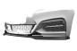 Preview: CSR Frontspoiler | Cup-Spoilerlippe mit ABE für BMW 2er (F22/F23) M-Paket CSL514-L schwarz matt (Lackierung erforderlich)