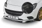 Preview: CSR Frontspoiler | Cup-Spoilerlippe mit ABE für Opel Corsa E CSL516-C Carbon Look Hochglanz (keine Lackierung erforderlich)