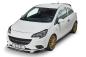 Preview: CSR Frontspoiler | Cup-Spoilerlippe mit ABE für Opel Corsa E CSL516-L schwarz matt (Lackierung erforderlich)