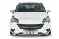 Preview: CSR Frontspoiler | Cup-Spoilerlippe mit ABE für Opel Corsa E CSL516-L schwarz matt (Lackierung erforderlich)