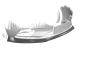 Preview: CSR Frontspoiler | Cup-Spoilerlippe mit ABE für Opel Corsa E CSL516-L schwarz matt (Lackierung erforderlich)
