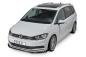 Preview: CSR Frontspoiler | Cup-Spoilerlippe mit ABE für VW Touran II (Typ 5T) CSL517-L schwarz matt (Lackierung erforderlich)