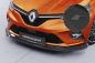 Preview: CSR Frontspoiler | Cup-Spoilerlippe mit ABE für Renault Clio V CSL520-S schwarz matt strukturiert (keine Lackierung erforderlich)