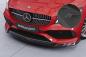 Preview: CSR Frontspoiler | Cup-Spoilerlippe mit ABE für Mercedes-Benz CLA 117 AMG-Line CSL522-L Lackierung erforderlich (schwarz matt)