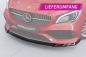 Preview: CSR Frontspoiler | Cup-Spoilerlippe mit ABE für Mercedes-Benz CLA 117 AMG-Line CSL522-C Carbon Look glänzend (keine Lackierung erforderlich)