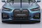Preview: CSR Frontspoiler | Cup-Spoilerlippe mit ABE für BMW 4er (G22/G23) M-Paket und M440 CSL524-L schwarz matt (Lackierung erforderlich)