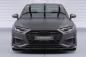 Preview: CSR Frontspoiler | Cup-Spoilerlippe mit ABE für Audi A4 B9 (Typ 8W) CSL530-C Carbon Look glänzend (keine Lackierung erforderlich)