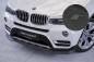 Preview: CSR Frontspoiler | Cup-Spoilerlippe mit ABE für BMW X3 (F25) LCI CSL532-S schwarz matt strukturiert (keine Lackierung erforderlich)