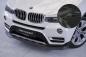 Preview: CSR Frontspoiler | Cup-Spoilerlippe mit ABE für BMW X3 (F25) LCI CSL532-G Glossy schwarz Hochglanz (keine Lackierung erforderlich)