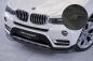 Preview: CSR Frontspoiler | Cup-Spoilerlippe mit ABE für BMW X3 (F25) LCI CSL532-M Carbon Look matt strukturiert (keine Lackierung erforderlich)