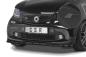 Preview: CSR Frontspoiler | Cup-Spoilerlippe mit ABE für Smart fortwo 453 Brabus CSL542-S schwarz matt strukturiert (keine Lackierung erforderlich)