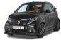Preview: CSR Frontspoiler | Cup-Spoilerlippe mit ABE für Smart fortwo 453 Brabus CSL542-S schwarz matt strukturiert (keine Lackierung erforderlich)