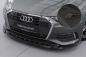 Preview: CSR Frontspoiler | Cup-Spoilerlippe mit ABE für Audi A6 C8 (Typ 4K/F2) CSL543-M Carbon Look matt strukturiert (keine Lackierung erforderlich)