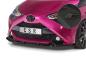 Preview: CSR Frontspoiler | Cup-Spoilerlippe mit ABE für Toyota Aygo 2 Facelift CSL548-M Carbon Look matt strukturiert (keine Lackierung erforderlich)