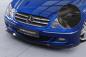 Preview: CSR Frontspoiler | Cup-Spoilerlippe mit ABE für Mercedes-Benz CLK A209 / C209 CSL550-G Glossy schwarz Hochglanz (keine Lackierung erforderlich)