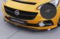 Preview: CSR Frontspoiler | Cup-Spoilerlippe mit ABE für Opel Corsa E OPC / GSi CSL554-S schwarz matt strukturiert (keine Lackierung erforderlich)