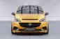 Preview: CSR Frontspoiler | Cup-Spoilerlippe mit ABE für Opel Corsa E OPC / GSi CSL554-C Carbon Look Hochglanz (keine Lackierung erforderlich)