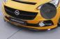 Preview: CSR Frontspoiler | Cup-Spoilerlippe mit ABE für Opel Corsa E OPC / GSi CSL554-L schwarz matt (Lackierung erforderlich)